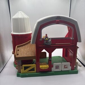 Fisher Price Little People Animal Sounds Barn Farm House Playset 2005 Toy